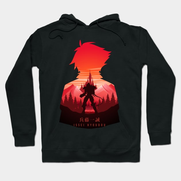 Issei Highschool DxD Hoodie by The Artz